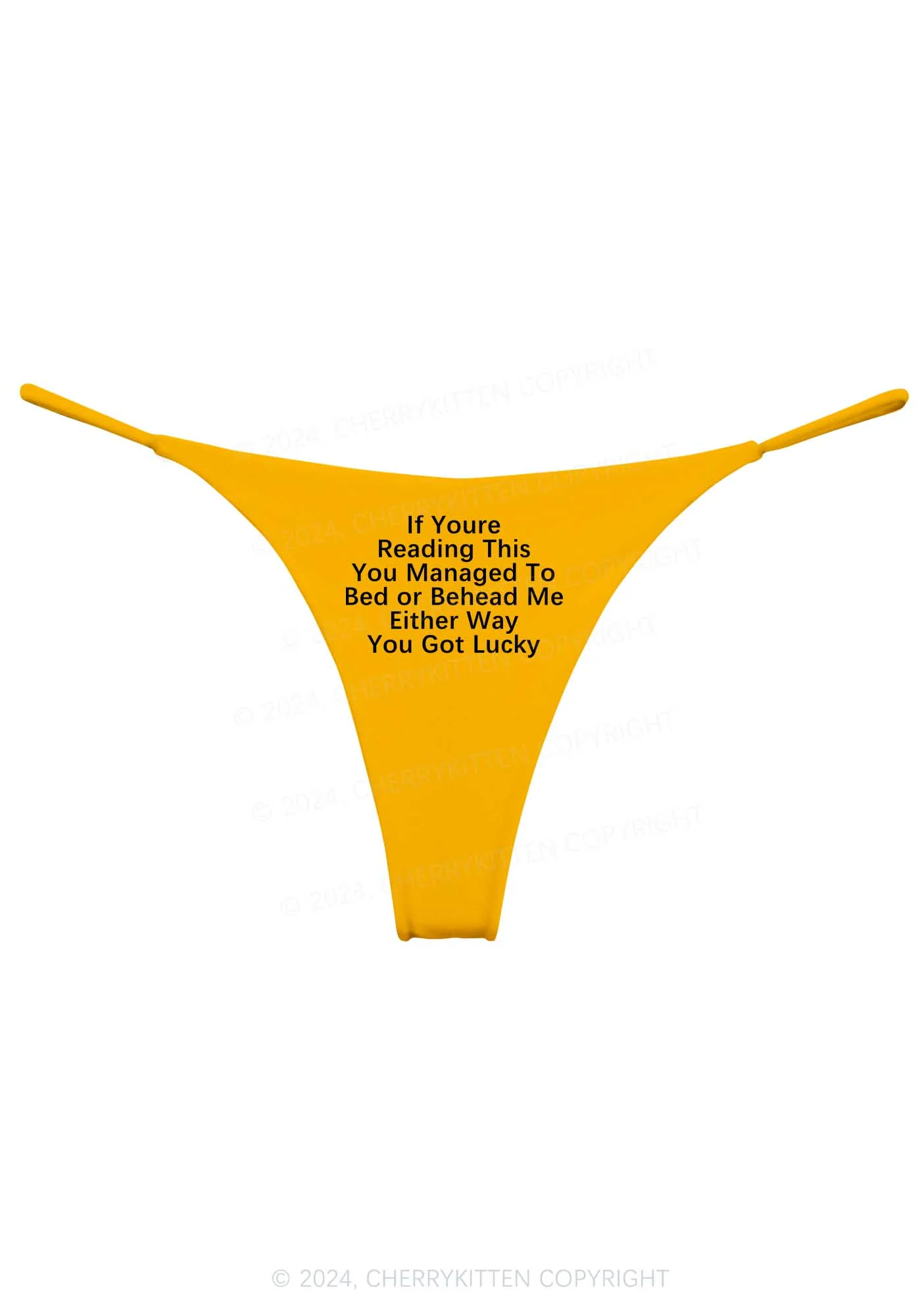 You Got Lucky Y2K Bikini String Thong Cherrykitten - Image 8